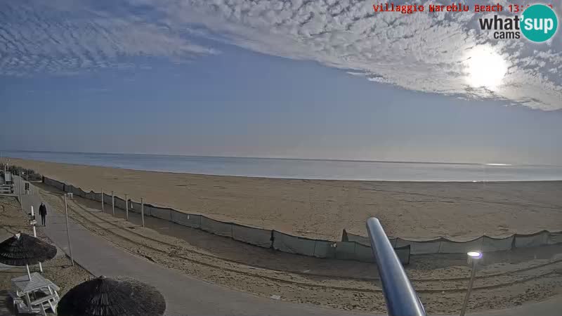 Der Strand Villaggio Mare Blu webcam Bibione Pineda – Italien