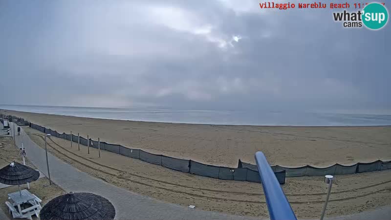 The beach Livecam Villaggio Mare Blu Bibione Pineda – Italy