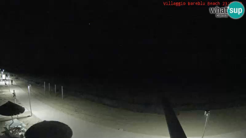 Webcam en direct de la plage Villaggio Mare Blu Bibione Pineda – Italie
