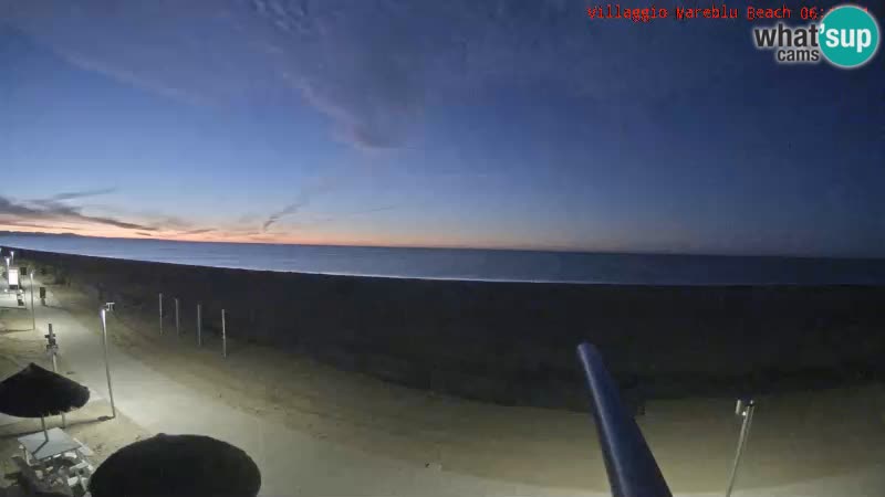 Der Strand Villaggio Mare Blu webcam Bibione Pineda – Italien
