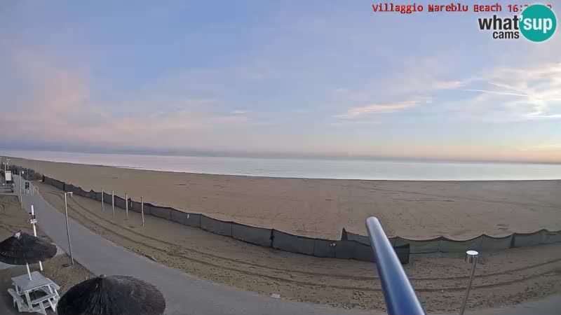 Web kamera uživo na plaži Villaggio Mare Blu Bibione Pineda – Italija