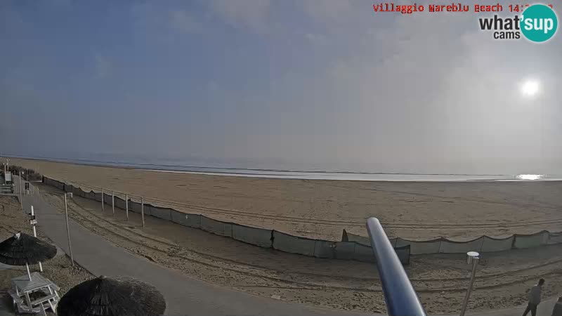 The beach Livecam Villaggio Mare Blu Bibione Pineda – Italy