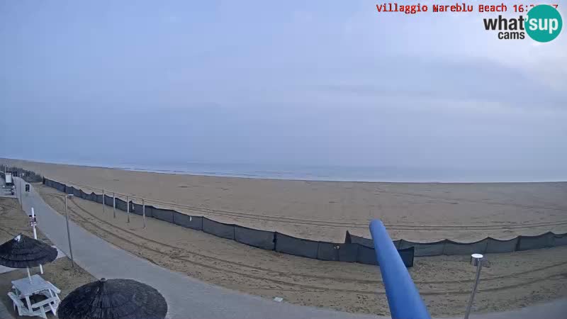 Web kamera uživo na plaži Villaggio Mare Blu Bibione Pineda – Italija