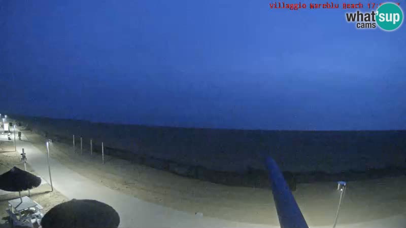 The beach Livecam Villaggio Mare Blu Bibione Pineda – Italy