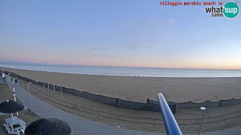 Der Strand Villaggio Mare Blu webcam Bibione Pineda – Italien
