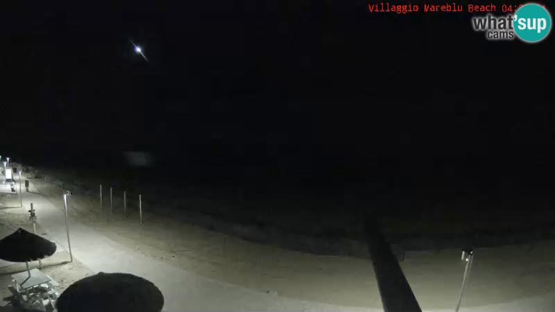 Spiaggia Webcam Villaggio Mare Blu Bibione Pineda