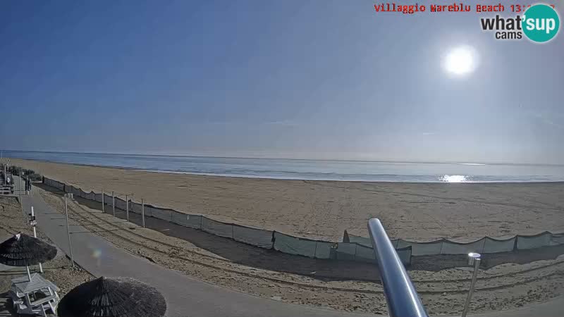 Der Strand Villaggio Mare Blu webcam Bibione Pineda – Italien