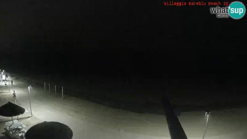 Webcam en direct de la plage Villaggio Mare Blu Bibione Pineda – Italie