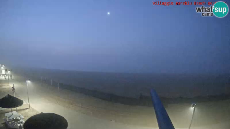 Webcam en direct de la plage Villaggio Mare Blu Bibione Pineda – Italie