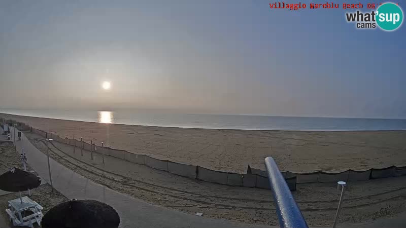 Der Strand Villaggio Mare Blu webcam Bibione Pineda – Italien