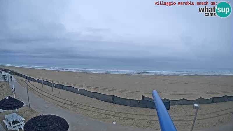 The beach Livecam Villaggio Mare Blu Bibione Pineda – Italy