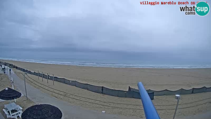 The beach Livecam Villaggio Mare Blu Bibione Pineda – Italy