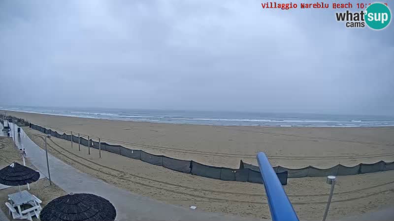 The beach Livecam Villaggio Mare Blu Bibione Pineda – Italy
