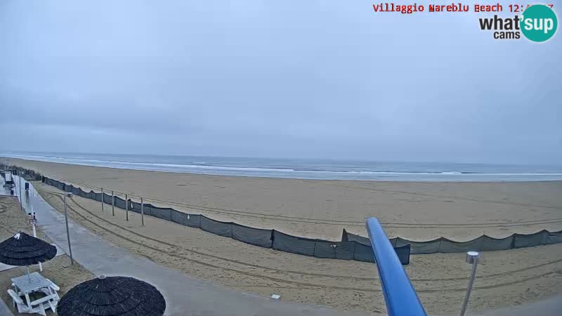 The beach Livecam Villaggio Mare Blu Bibione Pineda – Italy