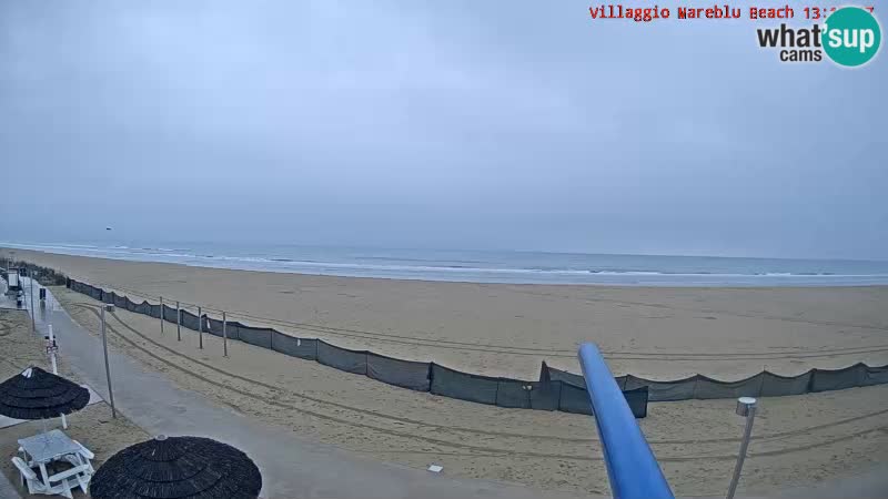 The beach Livecam Villaggio Mare Blu Bibione Pineda – Italy