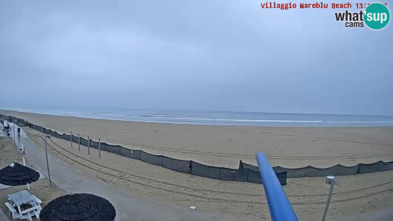 The beach Livecam Villaggio Mare Blu Bibione Pineda – Italy
