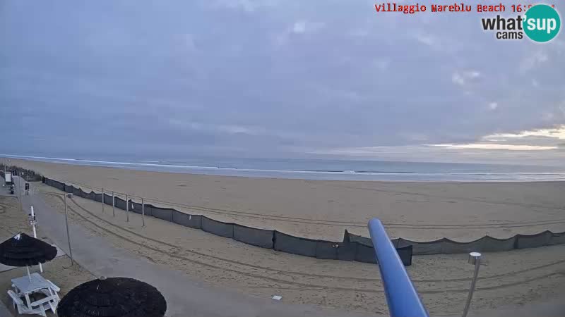 Der Strand Villaggio Mare Blu webcam Bibione Pineda – Italien