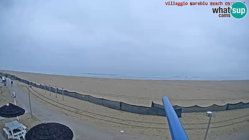 Der Strand Villaggio Mare Blu webcam Bibione Pineda – Italien