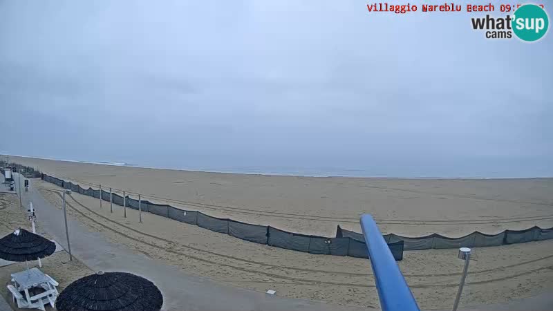 The beach Livecam Villaggio Mare Blu Bibione Pineda – Italy