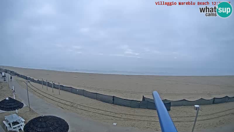 The beach Livecam Villaggio Mare Blu Bibione Pineda – Italy