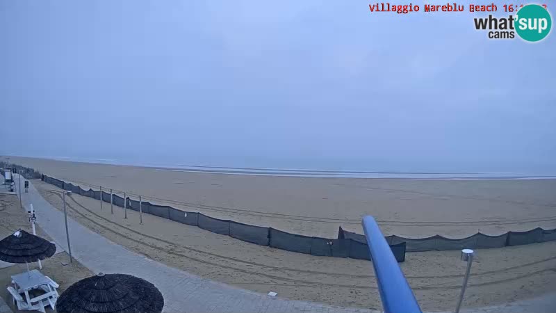 Web kamera uživo na plaži Villaggio Mare Blu Bibione Pineda – Italija