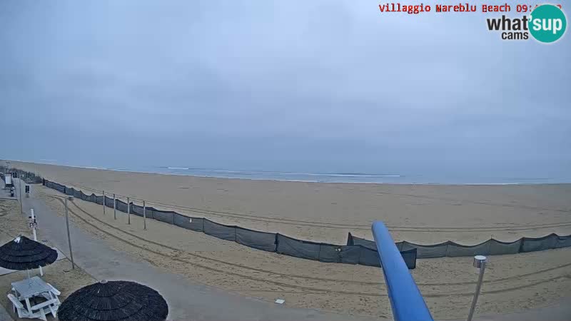 The beach Livecam Villaggio Mare Blu Bibione Pineda – Italy