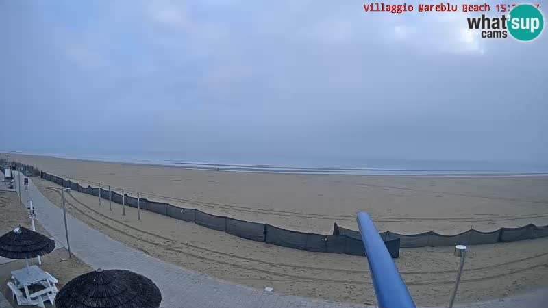 The beach Livecam Villaggio Mare Blu Bibione Pineda – Italy