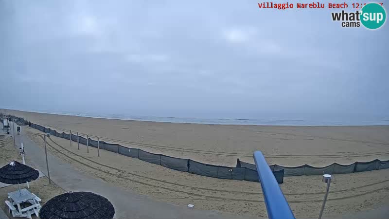 The beach Livecam Villaggio Mare Blu Bibione Pineda – Italy