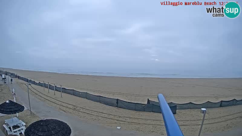 Spiaggia Webcam Villaggio Mare Blu Bibione Pineda