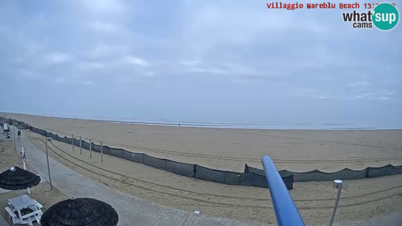 The beach Livecam Villaggio Mare Blu Bibione Pineda – Italy