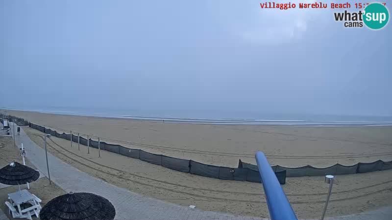 Web kamera uživo na plaži Villaggio Mare Blu Bibione Pineda – Italija