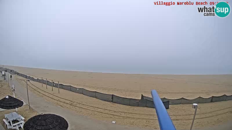 Web kamera uživo na plaži Villaggio Mare Blu Bibione Pineda – Italija