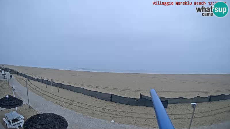 Web kamera uživo na plaži Villaggio Mare Blu Bibione Pineda – Italija