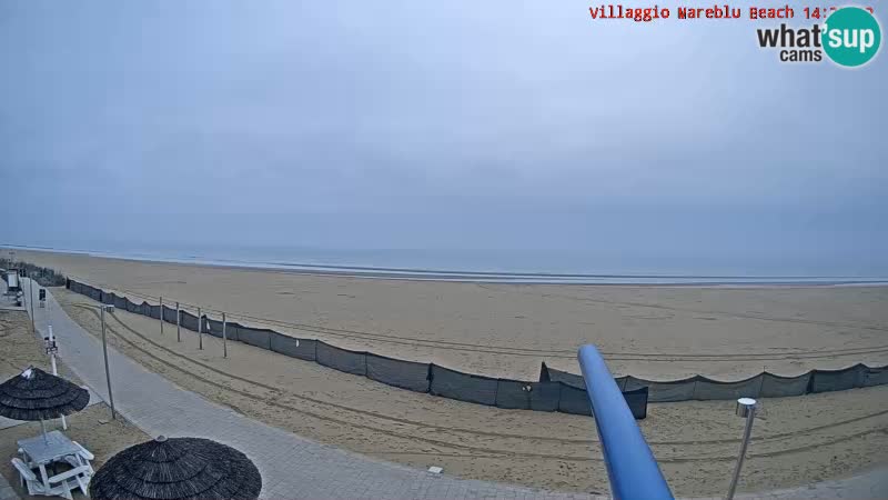 The beach Livecam Villaggio Mare Blu Bibione Pineda – Italy