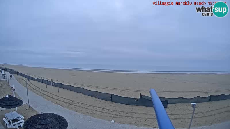 The beach Livecam Villaggio Mare Blu Bibione Pineda – Italy