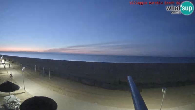 Playa webcam en vivo Villaggio Mare Blu Bibione Pineda – Italia