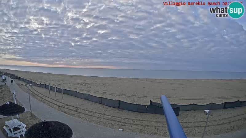 Der Strand Villaggio Mare Blu webcam Bibione Pineda – Italien