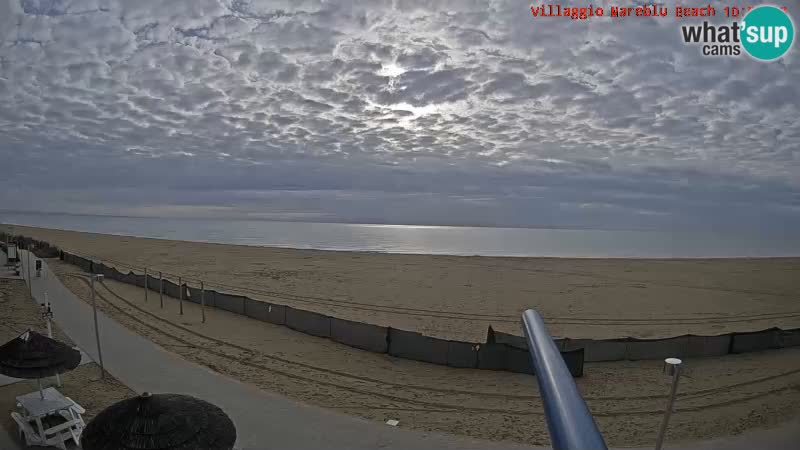 Der Strand Villaggio Mare Blu webcam Bibione Pineda – Italien