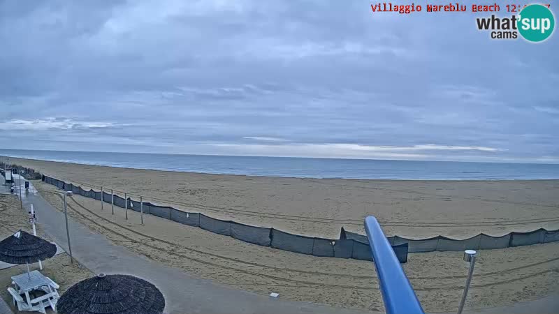 Der Strand Villaggio Mare Blu webcam Bibione Pineda – Italien