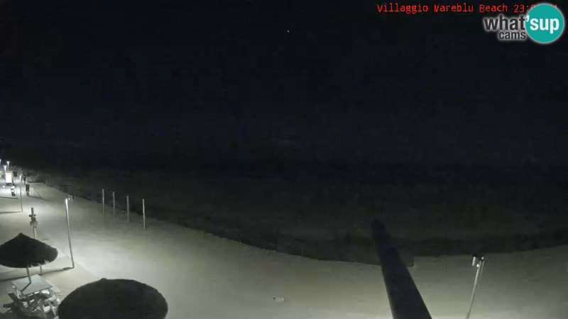 Webcam en direct de la plage Villaggio Mare Blu Bibione Pineda – Italie