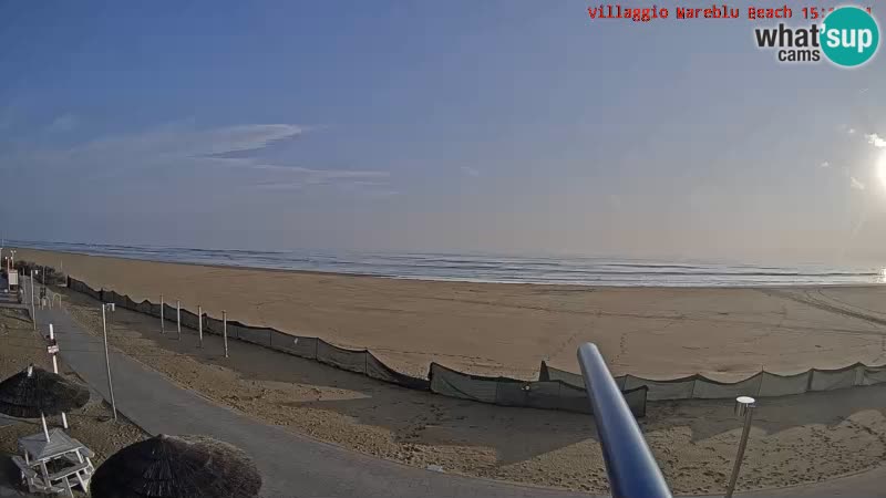 The beach Livecam Villaggio Mare Blu Bibione Pineda – Italy