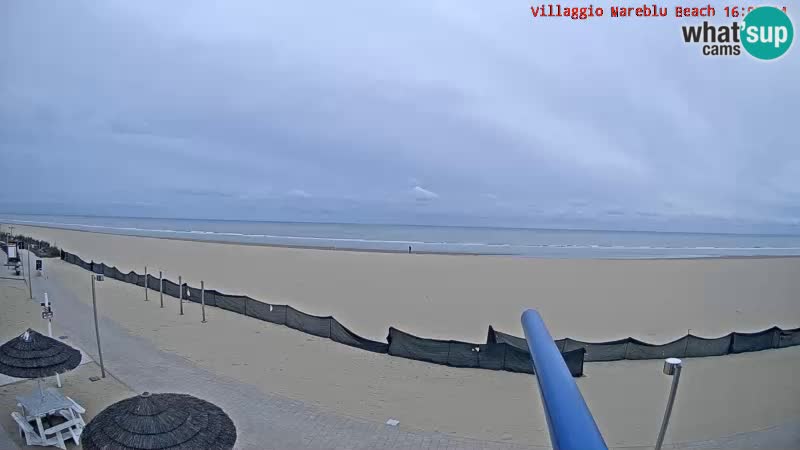 Web kamera uživo na plaži Villaggio Mare Blu Bibione Pineda – Italija