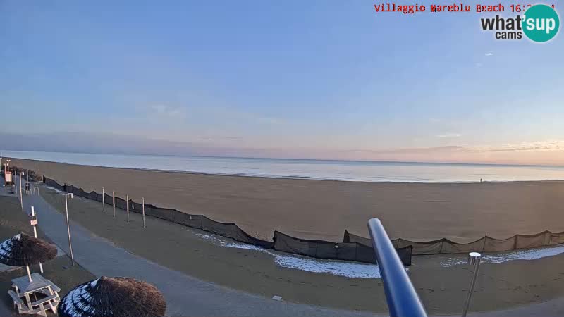 Der Strand Villaggio Mare Blu webcam Bibione Pineda – Italien