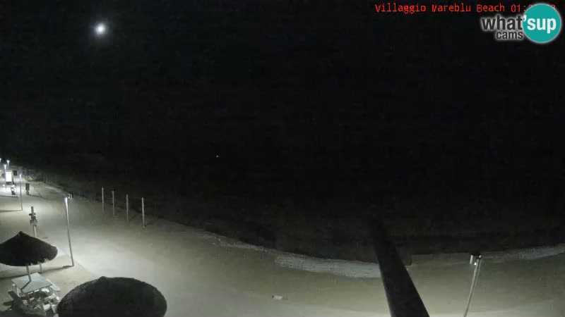 Web kamera uživo na plaži Villaggio Mare Blu Bibione Pineda – Italija