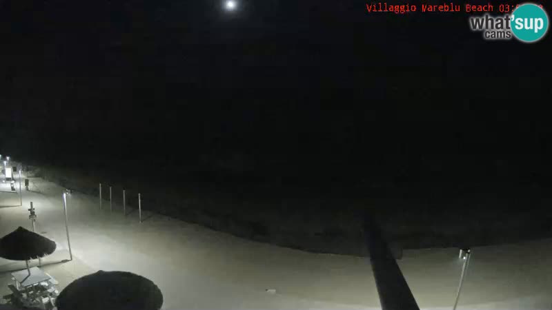 Spiaggia Webcam Villaggio Mare Blu Bibione Pineda