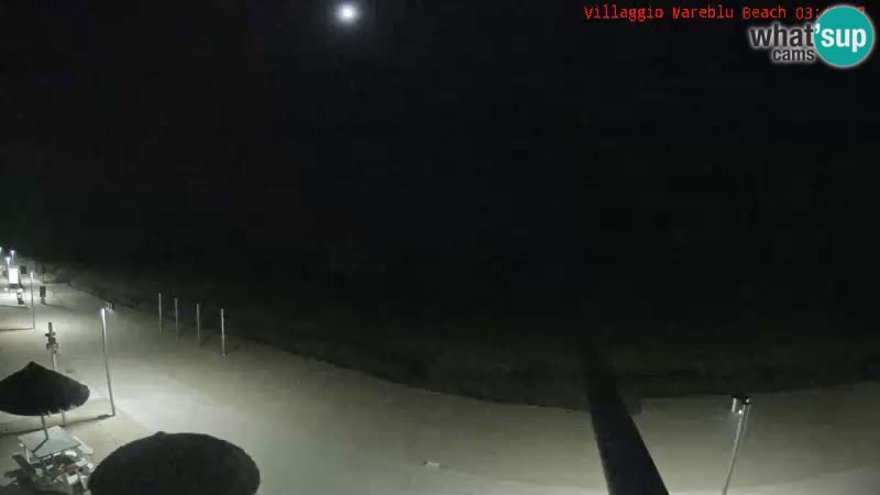 Spiaggia Webcam Villaggio Mare Blu Bibione Pineda