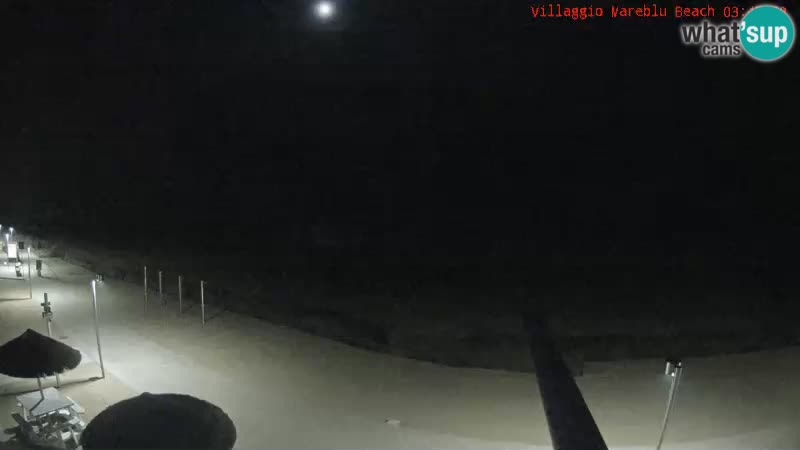 Spiaggia Webcam Villaggio Mare Blu Bibione Pineda