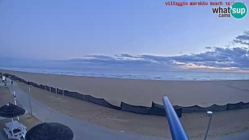 Der Strand Villaggio Mare Blu webcam Bibione Pineda – Italien