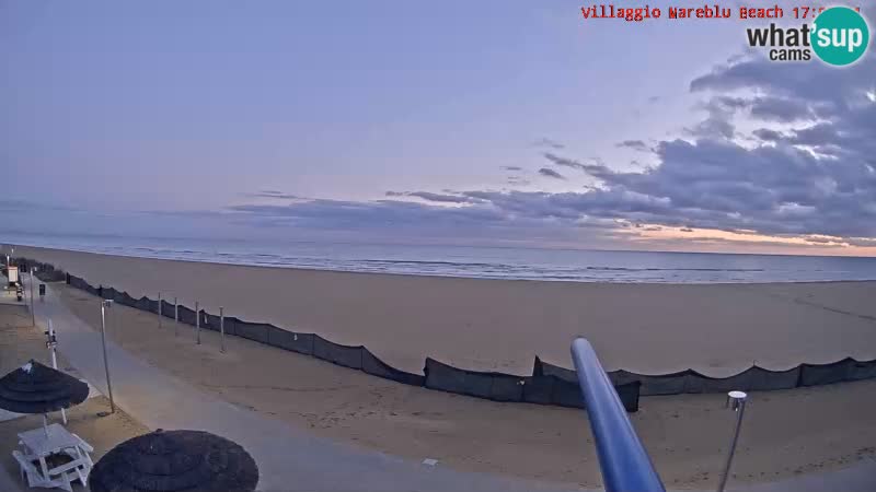 Der Strand Villaggio Mare Blu webcam Bibione Pineda – Italien