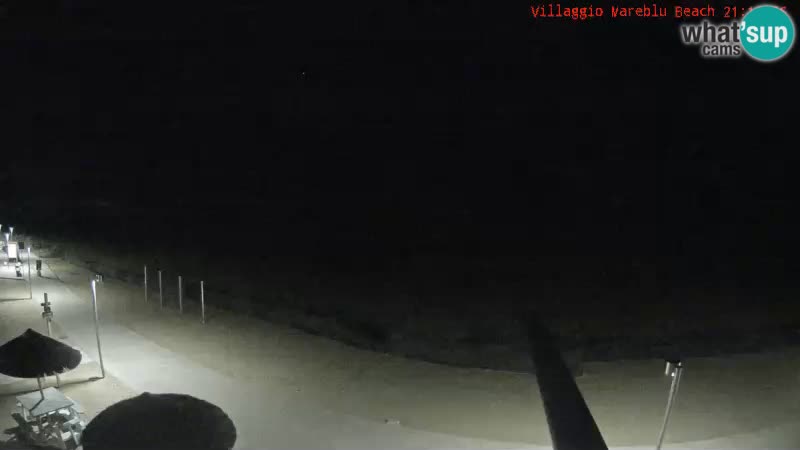 Spiaggia Webcam Villaggio Mare Blu Bibione Pineda